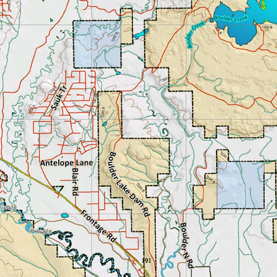 Wy Moose Unit 3 with Land Ownership Preview 2