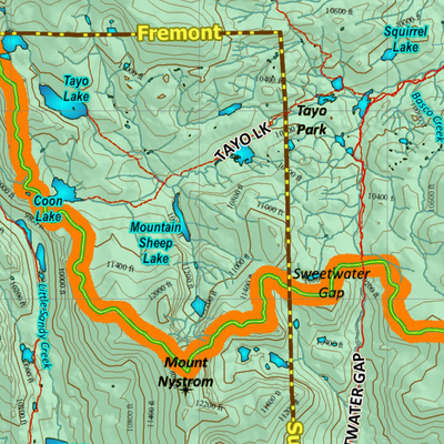 Wy Moose Unit 30 Concentrations and Land Ownership Preview 3