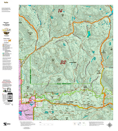 Wy Moose Unit 32 with Land Ownership Preview 1