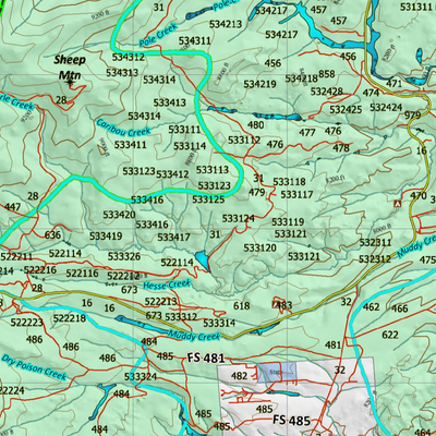 Wy Moose Unit 34 Concentrations and Land Ownership Preview 2