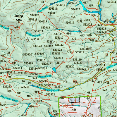 Wy Moose Unit 34 with Land Ownership Preview 2