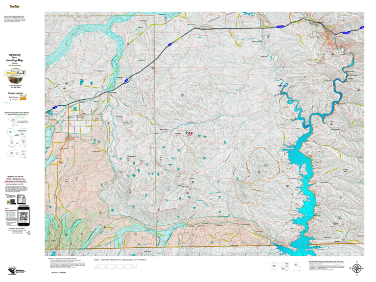 Unit 35 Wy Moose Unit 35 Concentration Areas Map by Wyoming HuntData LLC ...