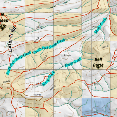 Wy Moose Unit 36 Concentrations and Land Ownership Preview 2