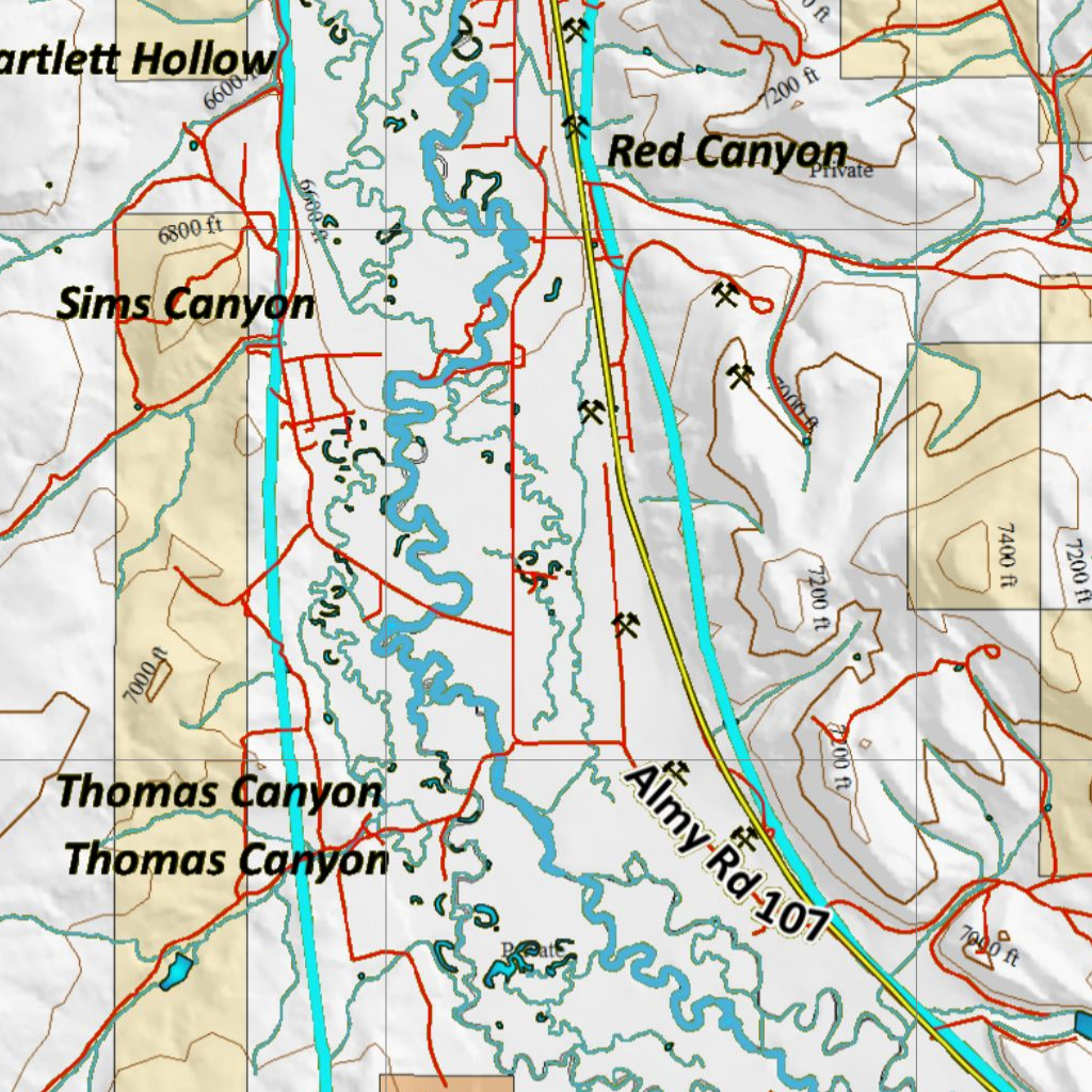 Wy Moose Unit 36 Concentrations and Land Ownership Map by Wyoming ...