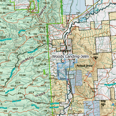 Wy Moose Unit 38 with Land Ownership Preview 3