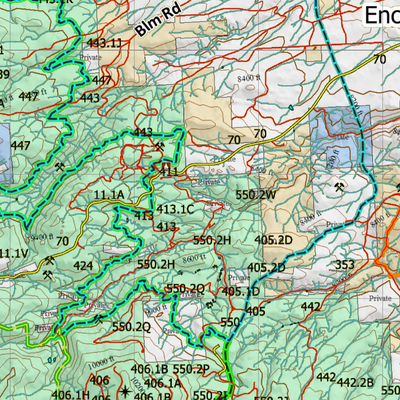 Wy Moose Unit 41 Concentrations and Land Ownership Preview 3