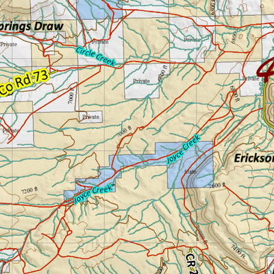 Wy Moose Unit 44 Concentrations and Land Ownership Preview 2