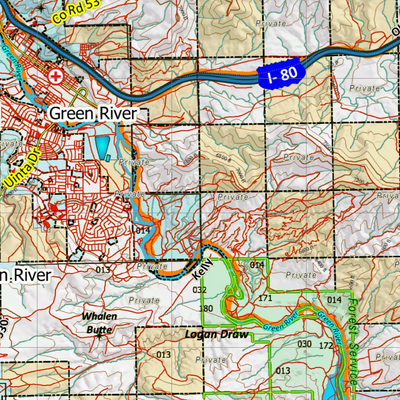 Wy Moose Unit 44 with Land Ownership Preview 3