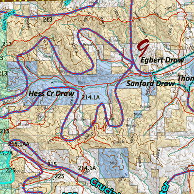 Wy Moose Unit 9 Concentrations and Land Ownership Preview 2