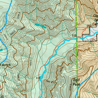 Wy Mountain Goat Unit 1 Concentrations and Land Ownership Preview 3