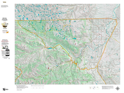 Wy Mountain Goat Unit 1 Topographical Map Preview 1