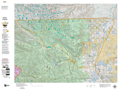 Wy Mountain Goat Unit 1 with Land Ownership Preview 1