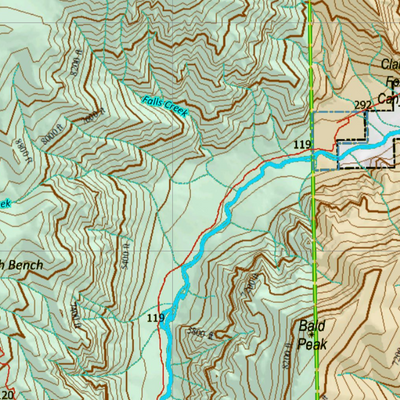 Wy Mountain Goat Unit 1 with Land Ownership Preview 3