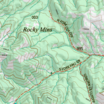Wy Mountain Goat Unit 2 Topographical Map Preview 2