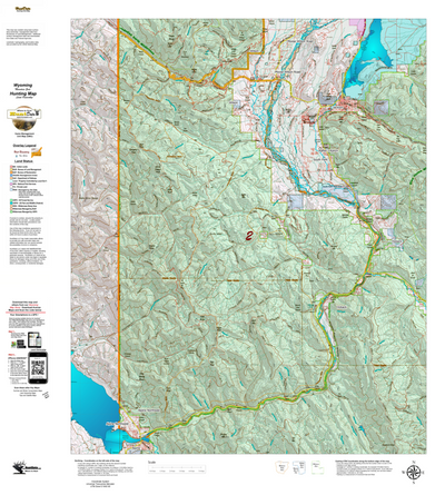 Wy Mountain Goat Unit 2 with Land Ownership Preview 1