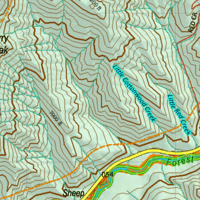 Wy Mountain Goat Unit 2 with Land Ownership Preview 3