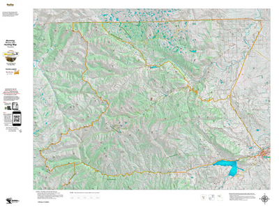 Wy Mountain Goat Unit 3 Topographical Map Preview 1