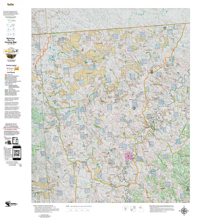 Wy Mule Deer Unit 1 Concentrations and Land Ownership Preview 1