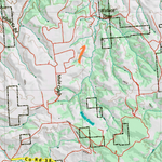 Wy Mule Deer Unit 1 Topographical Map Preview 2
