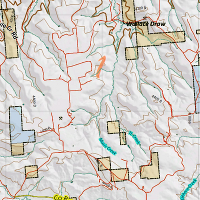 Wy Mule Deer Unit 1 with Land Ownership Preview 2