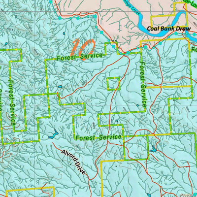 Wy Mule Deer Unit 10 Concentration Areas Preview 2