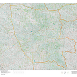 Wy Mule Deer Unit 10 Topographical Map Preview 1