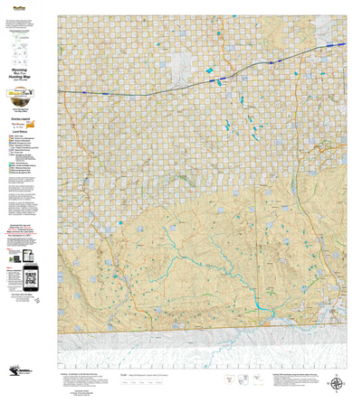 Wy Mule Deer Unit 100 Concentrations and Land Ownership Preview 1