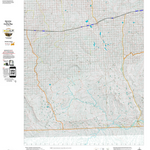Wy Mule Deer Unit 100 Topographical Map Preview 1