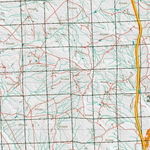 Wy Mule Deer Unit 100 Topographical Map Preview 3