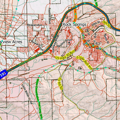Wy Mule Deer Unit 101 Concentration Areas Preview 3