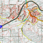 Wy Mule Deer Unit 101 Topographical Map Preview 3