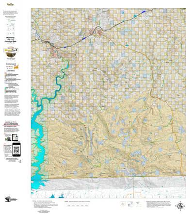 Wy Mule Deer Unit 102 Concentrations and Land Ownership Preview 1