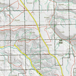 Wy Mule Deer Unit 102 Topographical Map Preview 2