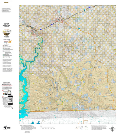 Wy Mule Deer Unit 102 with Land Ownership Preview 1