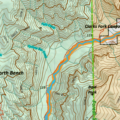 Wy Mule Deer Unit 105 with Land Ownership Preview 3