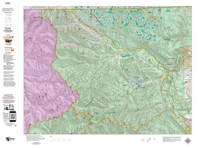 Wy Mule Deer Unit 106 Concentrations and Land Ownership Preview 1