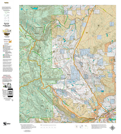 Wy Mule Deer Unit 109 Concentrations and Land Ownership Preview 1