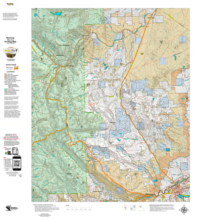 Wy Mule Deer Unit 109 with Land Ownership Preview 1