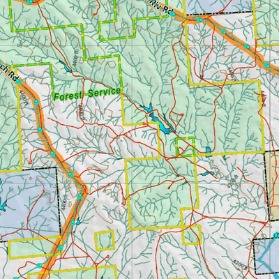 Wy Mule Deer Unit 11 Concentrations and Land Ownership Preview 3