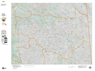 Wy Mule Deer Unit 11 Topographical Map Preview 1