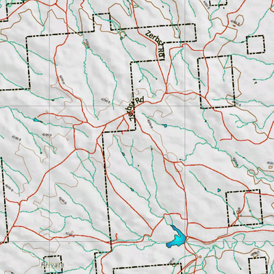 Wy Mule Deer Unit 11 Topographical Map Preview 2