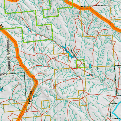 Wy Mule Deer Unit 11 Topographical Map Preview 3