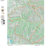 Wy Mule Deer Unit 110 Topographical Map Preview 1