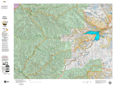 Wy Mule Deer Unit 111 with Land Ownership Preview 1