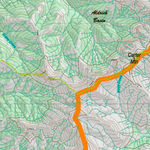 Wy Mule Deer Unit 112 Topographical Map Preview 3