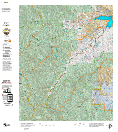 Wy Mule Deer Unit 112 with Land Ownership Preview 1
