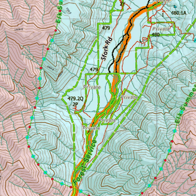 Wy Mule Deer Unit 113 Concentration Areas Preview 3