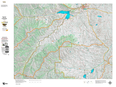 Wy Mule Deer Unit 113 Topographical Map Preview 1