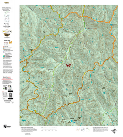 Wy Mule Deer Unit 114 Concentrations and Land Ownership Preview 1