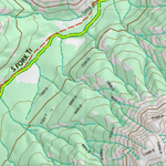 Wy Mule Deer Unit 114 Topographical Map Preview 2